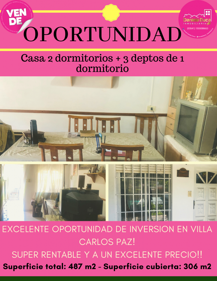 COMPLEJO EN VENTA VILLA CARLOS PAZ