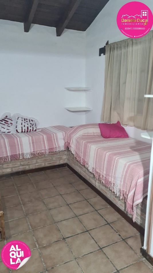 DEPARTAMENTO EN ALQUILER TEMPORARIO VILLA CARLOS PAZ 4 PERSONAS