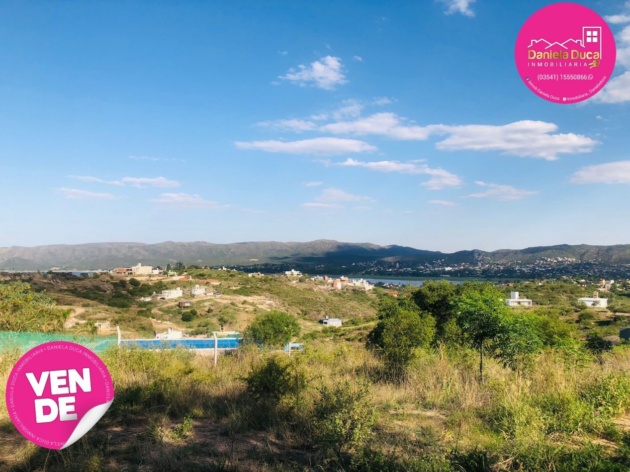 Hermoso Terreno en venta con vista al lago Villa Carlos Paz