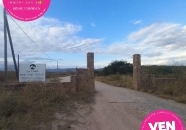 Hermoso Terreno en venta con vista al lago Villa Carlos Paz